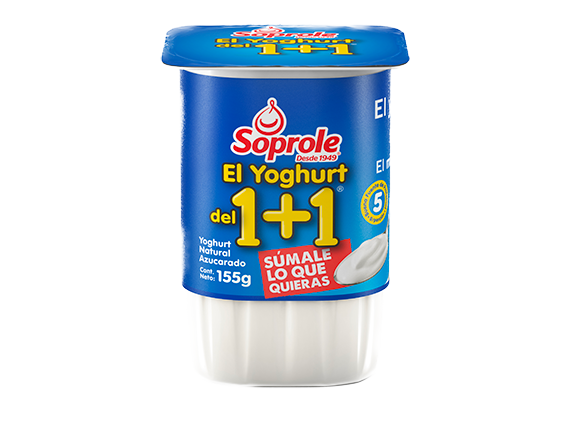 Yoghurt 1+1 155g