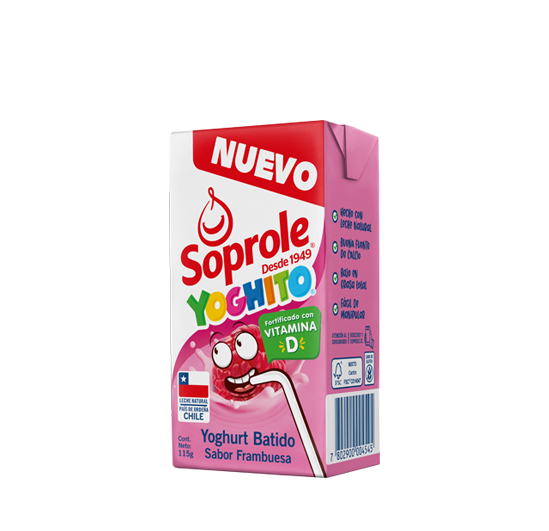 Yoghurt Yoghito Tetra Frambuesa 115g